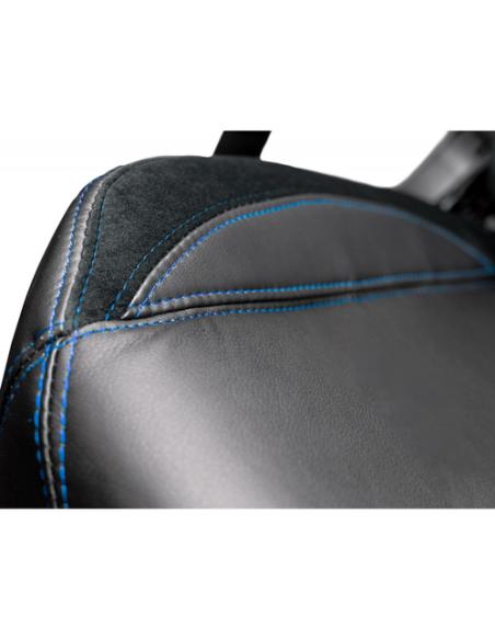 TALIUS MAMUT Silla para videojuegos universal Asiento acolchado Negro, Azul