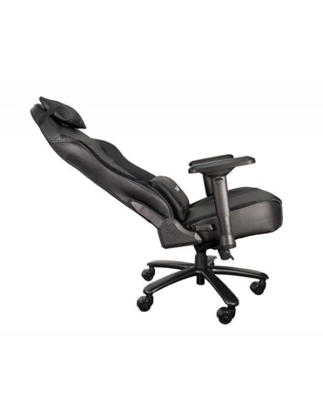 TALIUS Mamut Silla para videojuegos universal Asiento acolchado Negro, Gris