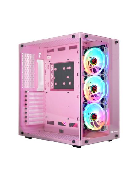 TALIUS CAJA ATX GAMING CRONOS ORCHID RGB CRISTAL TEMPLADO USB 3.0