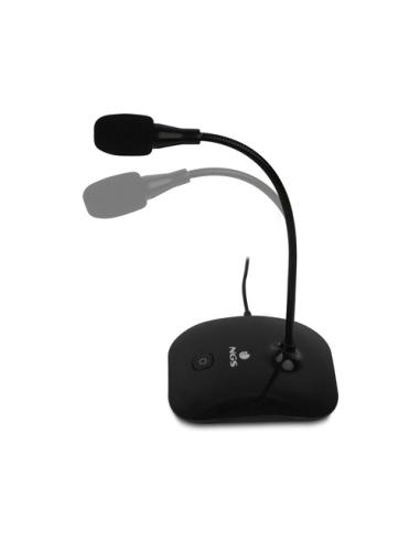 NGS MS 115 Negro Micrófono para PC