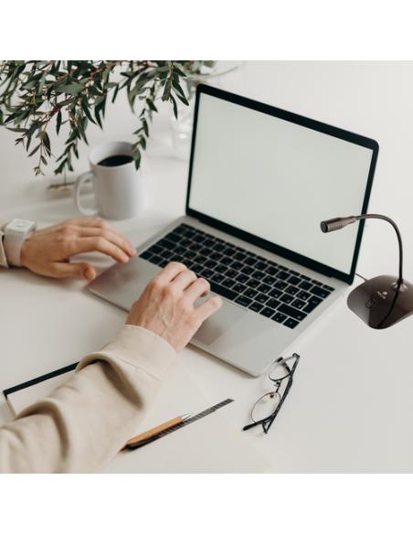 NGS MS 115 Negro Micrófono para PC