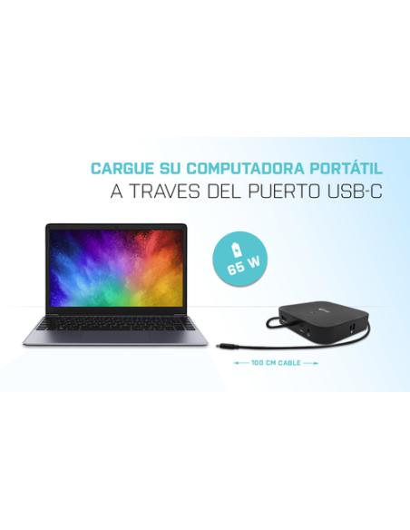 i-tec USB-C HDMI DP Docking Station with Power Delivery 65W + Universal Charger 77 W