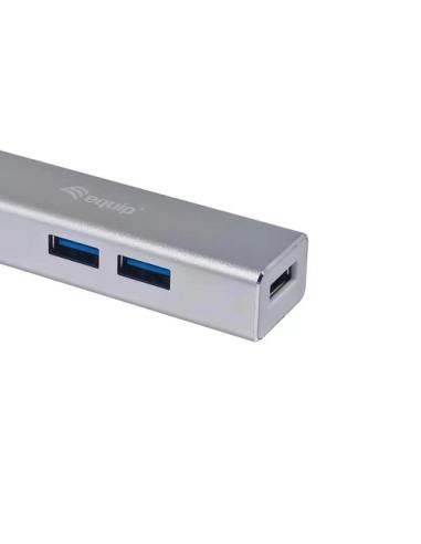 Equip 128958 hub de interfaz USB 3.2 Gen 1 (3.1 Gen 1) Type-C 5000 Mbit/s Plata