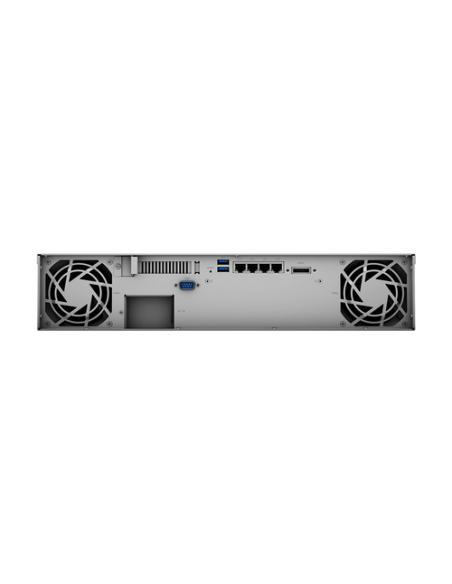 Synology RackStation RS1221+ servidor de almacenamiento NAS Bastidor (2U) Ryzen Embedded V1500B 4 GB DDR4 0 TB DiskStation Manag