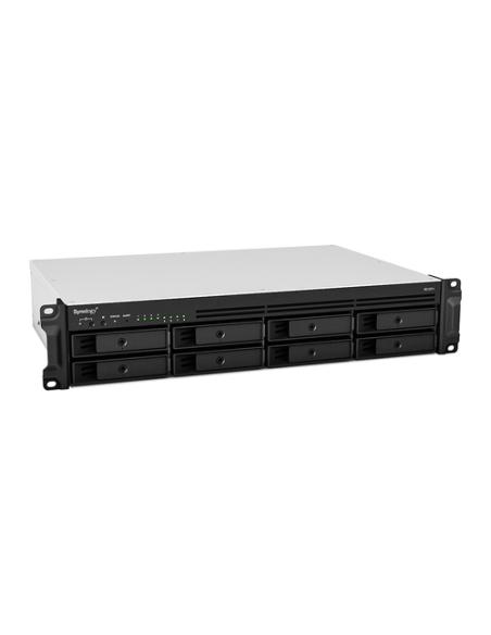 Synology RackStation RS1221+ servidor de almacenamiento NAS Bastidor (2U) Ryzen Embedded V1500B 4 GB DDR4 0 TB DiskStation Manag