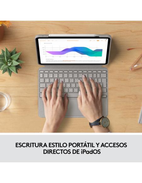 Logitech 920-010169 teclado para móvil QWERTY Español Smart Connector Arena