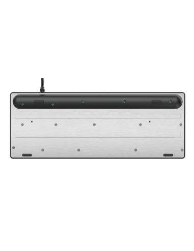 Trust GXT 833 Thado teclado Juego USB Español Negro, Plata