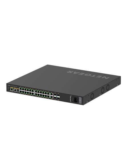 NETGEAR M4250-26G4XF-PoE+ Gestionado L2/L3 Gigabit Ethernet (10/100/1000) Energía sobre Ethernet (PoE) 1U Negro