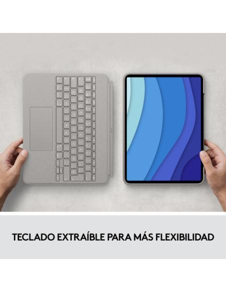 Logitech 920-010219 teclado para móvil QWERTY Español Smart Connector Arena
