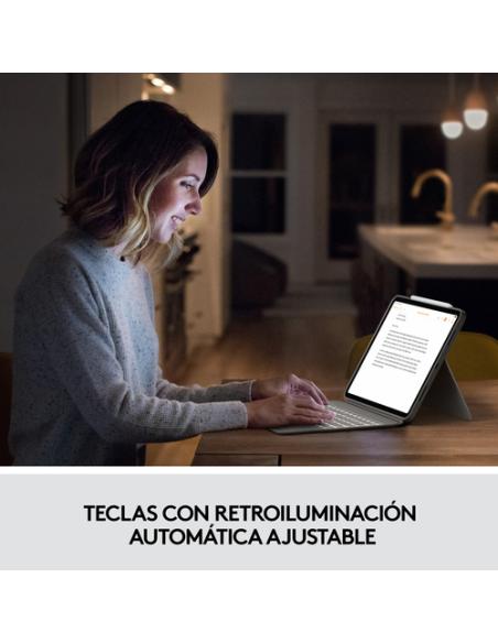 Logitech 920-010219 teclado para móvil QWERTY Español Smart Connector Arena