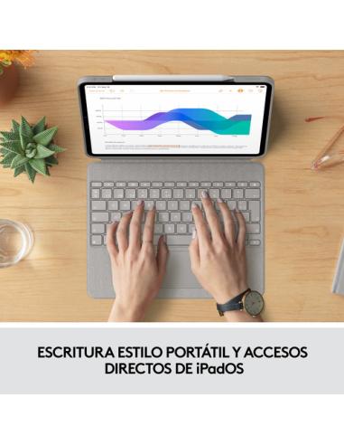 Logitech 920-010219 teclado para móvil QWERTY Español Smart Connector Arena