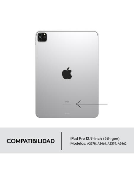 Logitech 920-010219 teclado para móvil QWERTY Español Smart Connector Arena