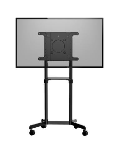StarTech.com Carrito para TV - Soporte Rodante VESA para TV de 37 a 70 Pulgadas (70kg) - Base para Televisor con Estante - con G