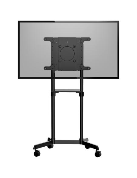 StarTech.com Carrito para TV - Soporte Rodante VESA para TV de 37 a 70 Pulgadas (70kg) - Base para Televisor con Estante - con G
