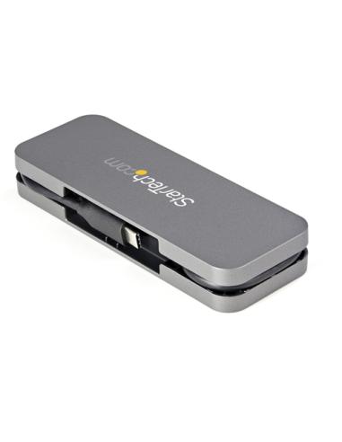 StarTech.com Hub USB C de 4 Puertos - 3 USB-A 1 USB-C - Ladrón USB 3.0 Tipo C (USB 3.2 Gen 1) - Alimentado por el Bus - Hub Adap