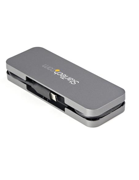StarTech.com Hub USB C de 4 Puertos - 3 USB-A 1 USB-C - Ladrón USB 3.0 Tipo C (USB 3.2 Gen 1) - Alimentado por el Bus - Hub Adap