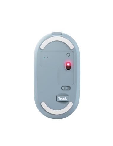 Trust Puck ratón Oficina Ambidextro RF Wireless + Bluetooth 1600 DPI