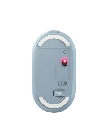 Trust Puck ratón Oficina Ambidextro RF Wireless + Bluetooth 1600 DPI
