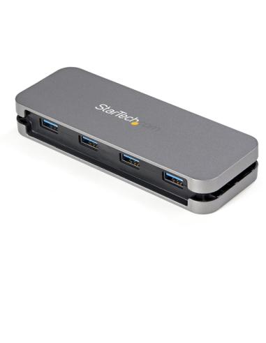 StarTech.com Hub Ladrón USB C de 4 Puertos - 4x USB-A - Concentrador USB 3.0 Tipo C de 5Gbps (USB 3.2 Gen 1) - Hub Portátil USB-