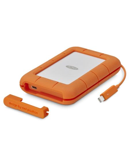 LaCie Rugged USB-C disco duro externo 5 TB USB Tipo C 3.2 Gen 1 (3.1 Gen 1) Gris, Amarillo