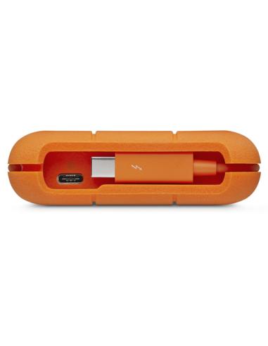 LaCie Rugged USB-C disco duro externo 5 TB USB Tipo C 3.2 Gen 1 (3.1 Gen 1) Gris, Amarillo