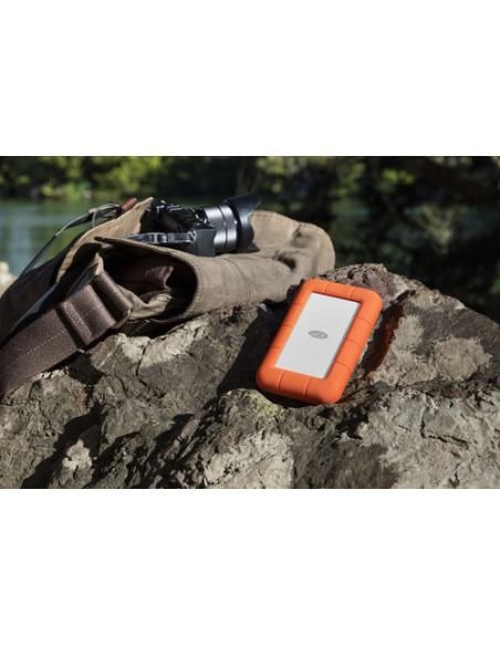 LaCie Rugged USB-C disco duro externo 5 TB USB Tipo C 3.2 Gen 1 (3.1 Gen 1) Gris, Amarillo