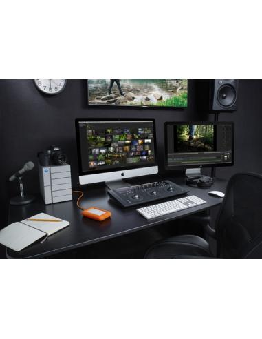 LaCie Rugged USB-C disco duro externo 5 TB USB Tipo C 3.2 Gen 1 (3.1 Gen 1) Gris, Amarillo