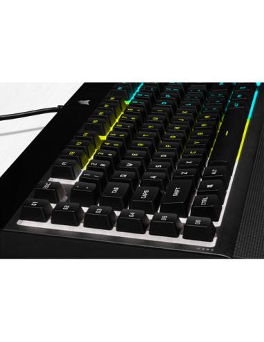 Corsair K55 RGB PRO teclado Juego USB QWERTY Español Negro