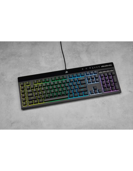 Corsair K55 RGB PRO teclado Juego USB QWERTY Español Negro