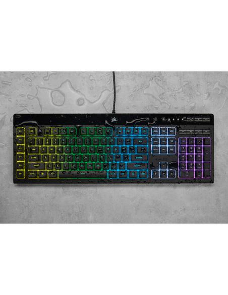 Corsair K55 RGB PRO teclado Juego USB QWERTY Español Negro