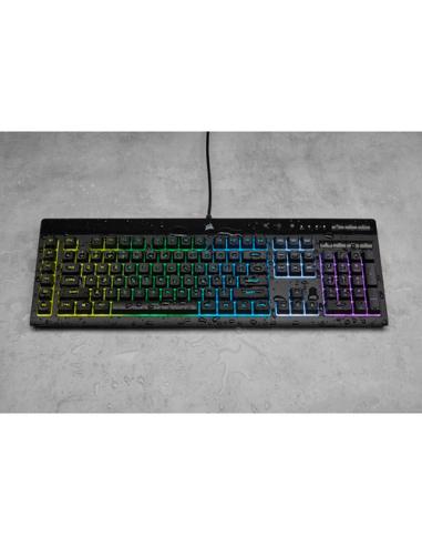 Corsair K55 RGB PRO teclado Juego USB QWERTY Español Negro