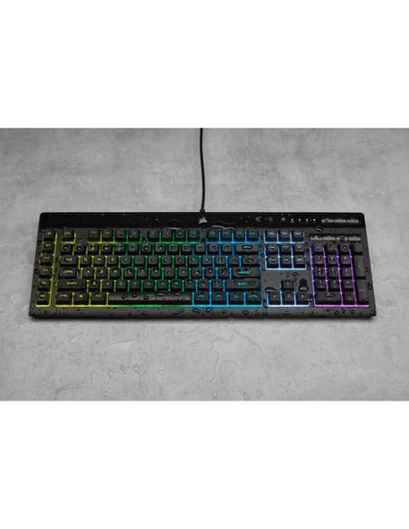 Corsair K55 RGB PRO teclado Juego USB QWERTY Español Negro