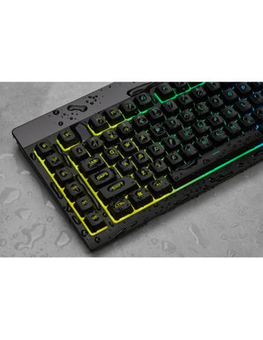 Corsair K55 RGB PRO teclado Juego USB QWERTY Español Negro