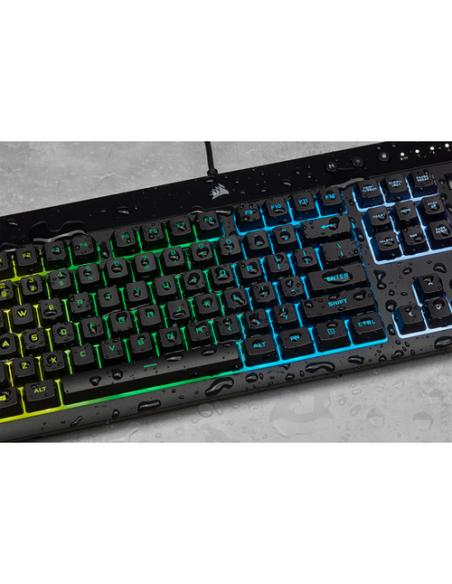 Corsair K55 RGB PRO teclado Juego USB QWERTY Español Negro