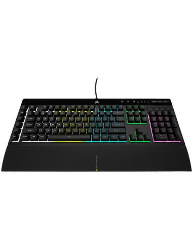 Corsair K55 RGB PRO teclado Juego USB QWERTY Español Negro