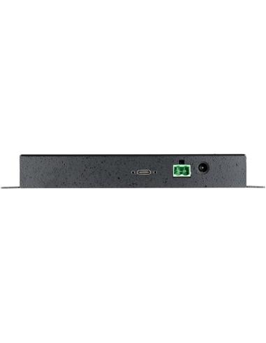 StarTech.com Hub USB-C de 4 Puertos de 10Gbps - Ladrón Concentrador USB Tipo C Industrial de Metal con 3 Puertos USB-A y 1 USBC 