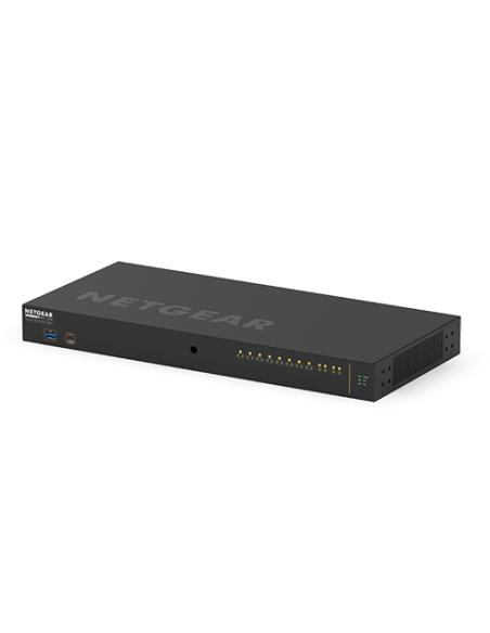 NETGEAR M4250-10G2F Gestionado L2/L3 Gigabit Ethernet (10/100/1000) Energía sobre Ethernet (PoE) 1U Negro