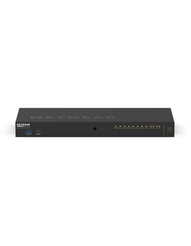 NETGEAR M4250-10G2F Gestionado L2/L3 Gigabit Ethernet (10/100/1000) Energía sobre Ethernet (PoE) 1U Negro