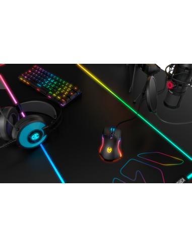 Krom Kick ratón Juego mano derecha USB tipo A Óptico 6200 DPI