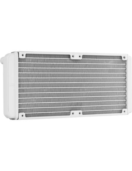 Aerocool MIRAGEL240W Refrigeración Líquida CPU 2xVentilador 12cm ARGB TDP 400W Blanco