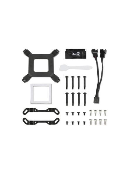 Aerocool MIRAGEL240W Refrigeración Líquida CPU 2xVentilador 12cm ARGB TDP 400W Blanco