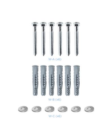 TooQ LP4390F-B soporte para TV 2,29 m (90") Negro