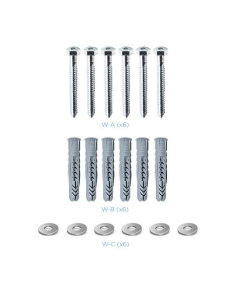 TooQ LP4390F-B soporte para TV 2,29 m (90") Negro