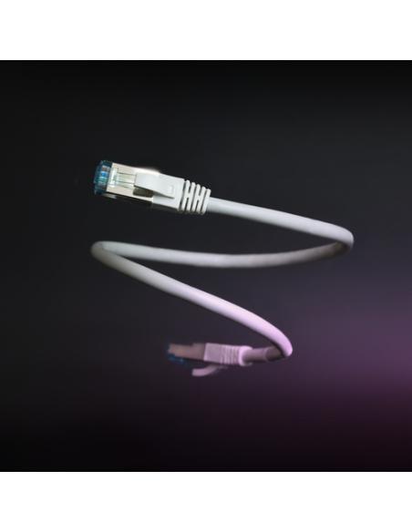 Nanocable Cable de Red Cat.7 600MHZ LSZH SFTP PIMF AWG26, Gris, 3m