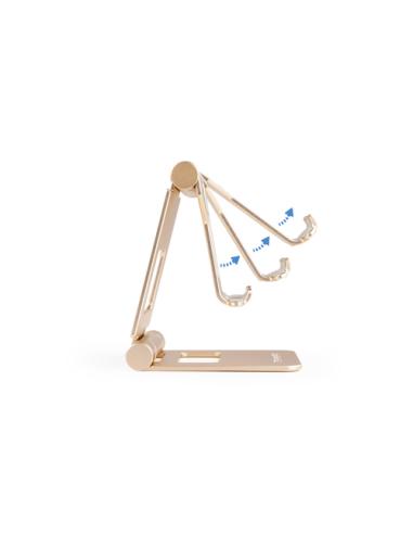 TooQ Keops Soporte pasivo Teléfono móvil/smartphone, Tablet/UMPC Oro