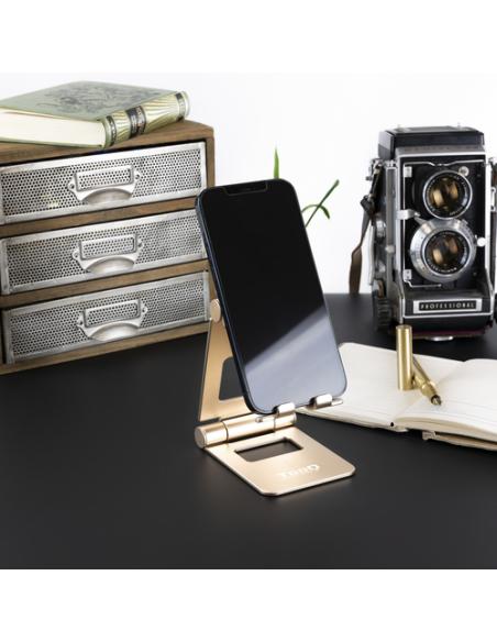 TooQ Keops Soporte pasivo Teléfono móvil/smartphone, Tablet/UMPC Oro