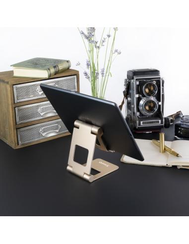 TooQ Keops Soporte pasivo Teléfono móvil/smartphone, Tablet/UMPC Oro