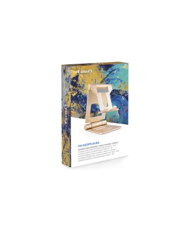 TooQ Keops Soporte pasivo Teléfono móvil/smartphone, Tablet/UMPC Oro