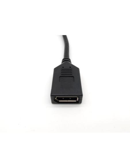 Equip 119039 adaptador de cable de vídeo 0,15 m HDMI tipo A (Estándar) DisplayPort Negro