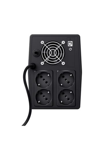 Trust Paxxon sistema de alimentación ininterrumpida (UPS) 1,5 kVA 900 W 4 salidas AC